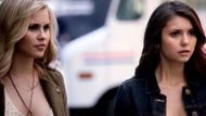 Rebekah and Elena in The Vampire Diaries | Image via Netflix
